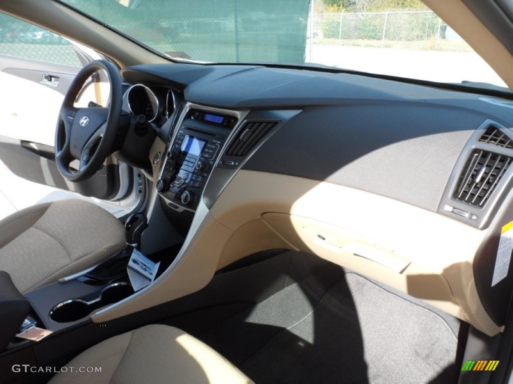 Camel Interior 2011 Hyundai Sonata Hybrid Photo #58820289
