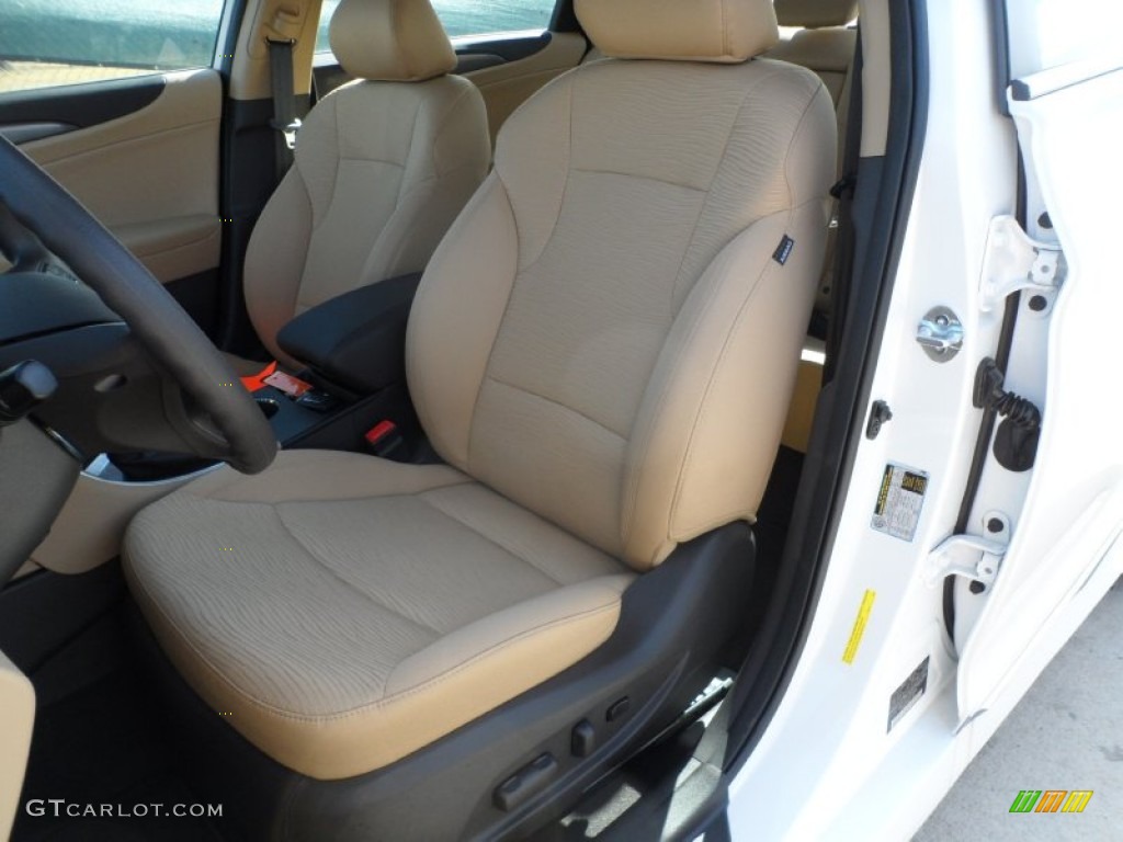 Camel Interior 2011 Hyundai Sonata Hybrid Photo #58820331