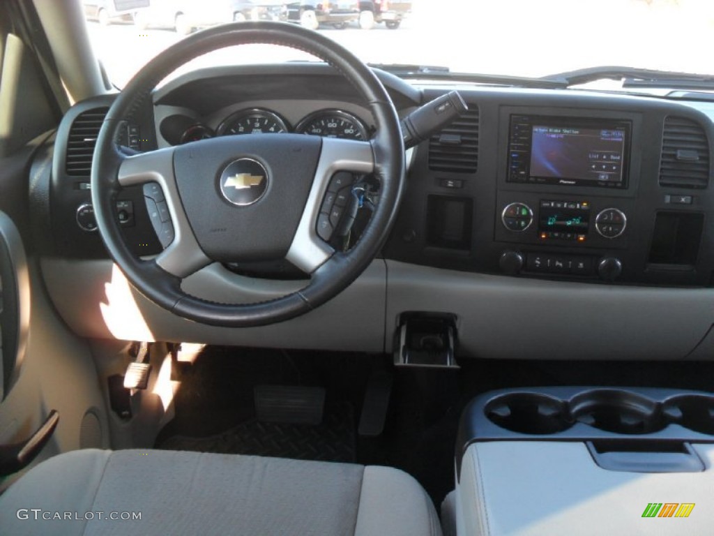 2010 Silverado 1500 LT Crew Cab - Blue Granite Metallic / Light Titanium/Ebony photo #16