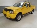 2002 Solar Yellow Nissan Frontier SE Crew Cab  photo #11