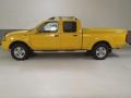 2002 Solar Yellow Nissan Frontier SE Crew Cab  photo #12