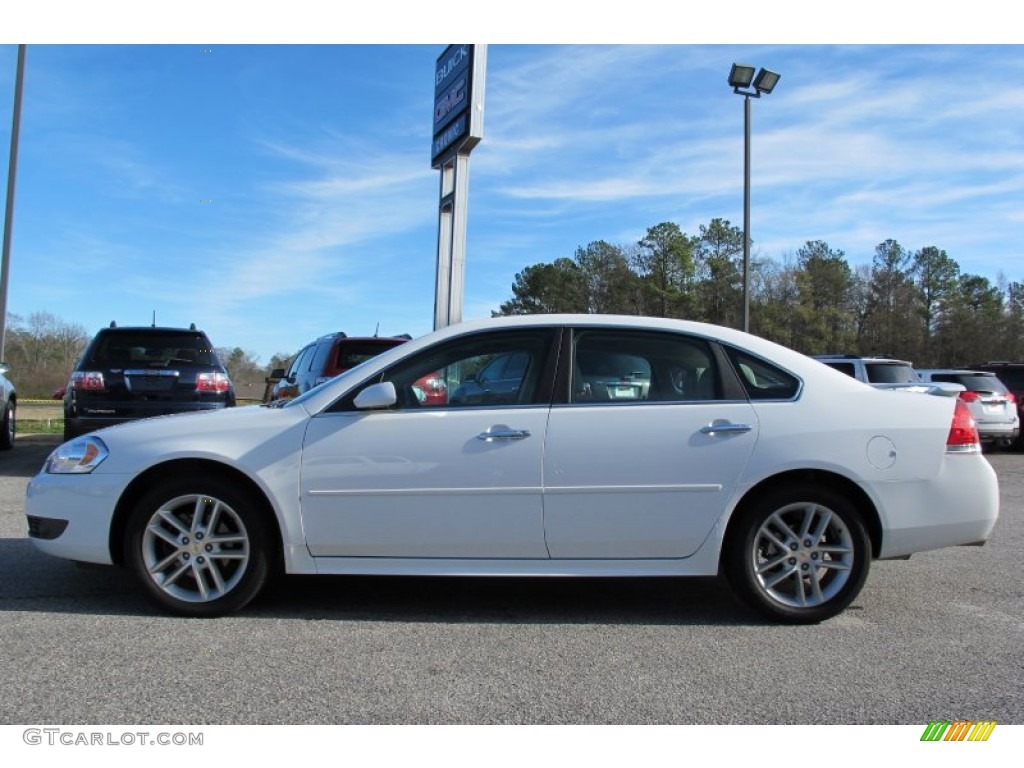 2011 Impala LTZ - Summit White / Neutral photo #4