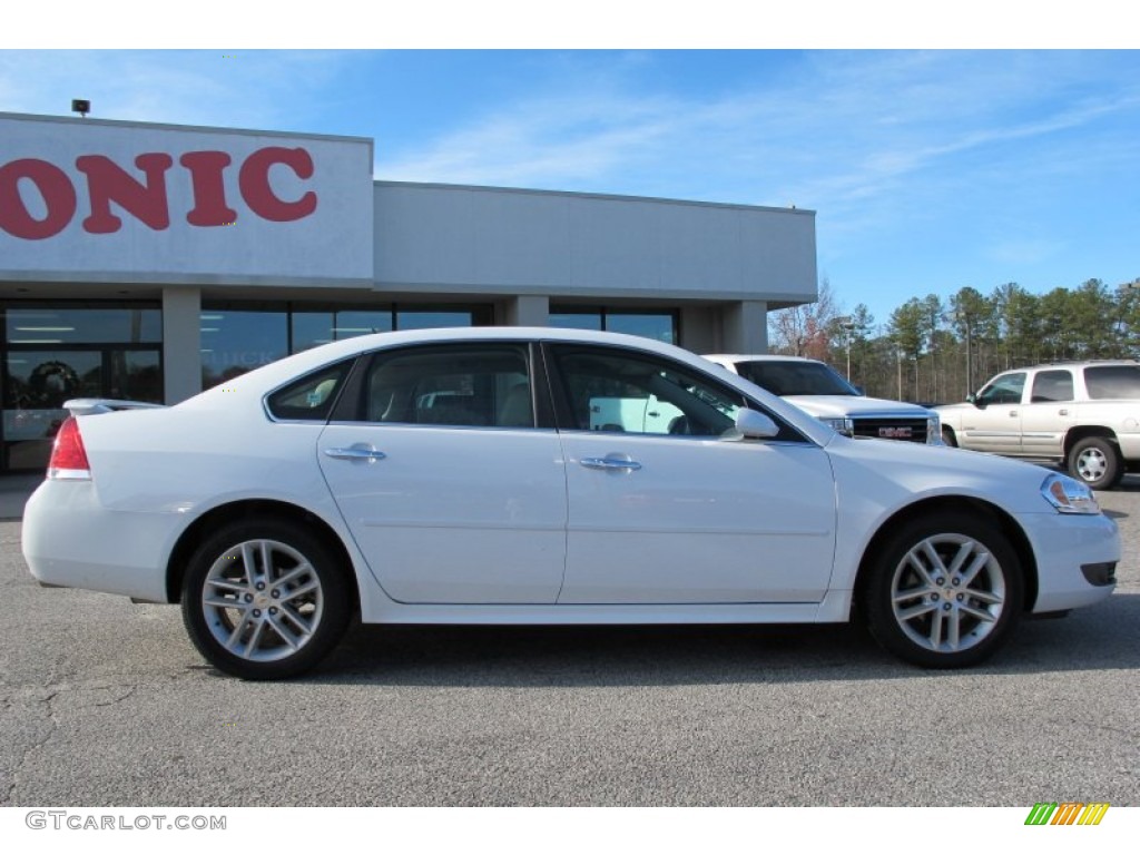 2011 Impala LTZ - Summit White / Neutral photo #8