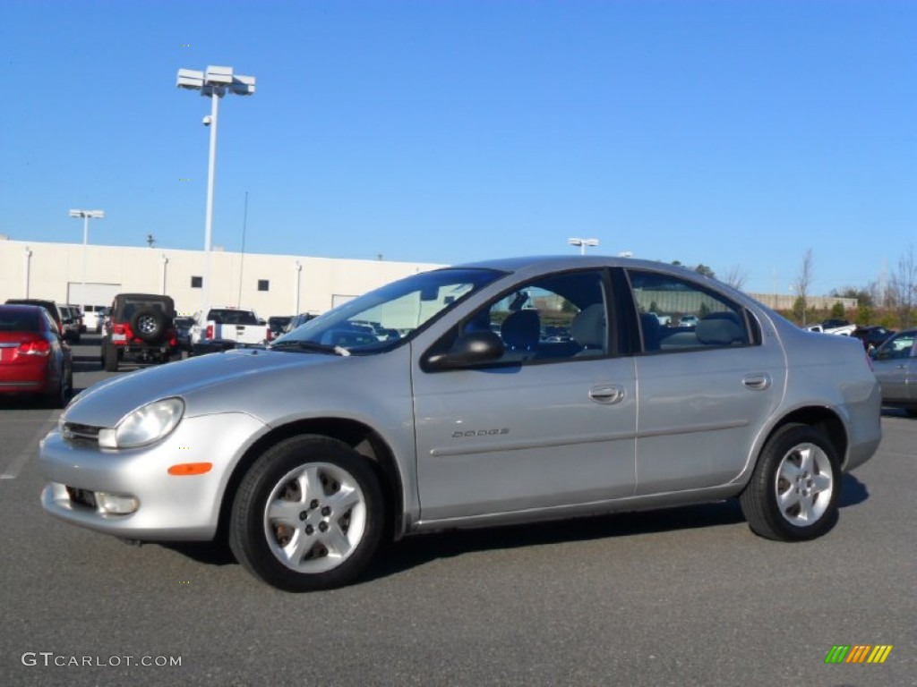 Bright Silver Metallic Dodge Neon