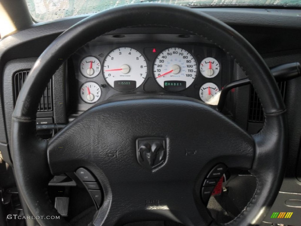 2003 Ram 1500 SLT Regular Cab - Graphite Metallic / Dark Slate Gray photo #11