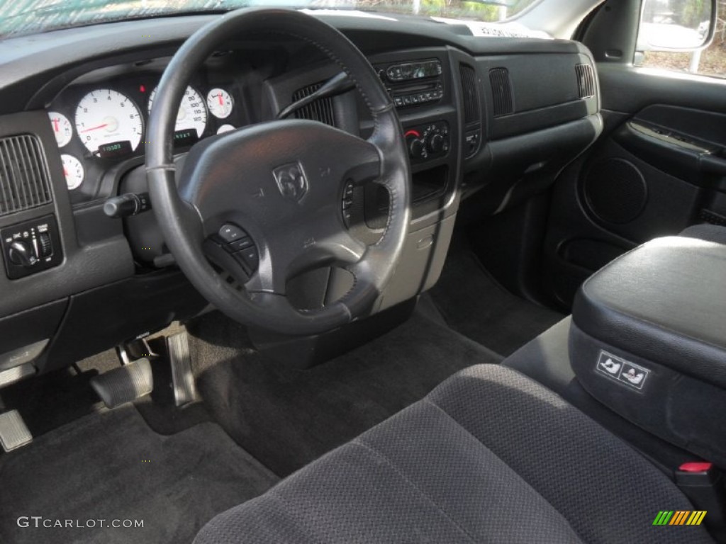 Dark Slate Gray Interior 2003 Dodge Ram 1500 SLT Regular Cab Photo #58823061