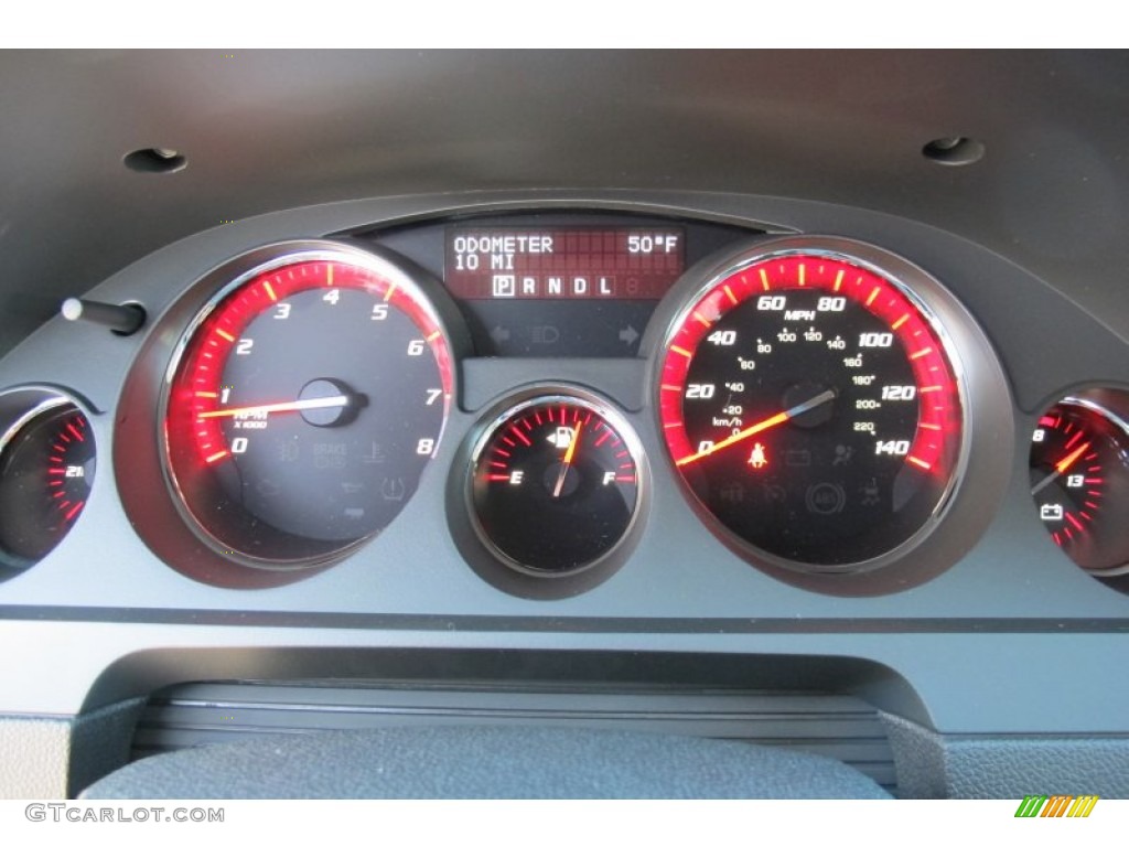 2012 GMC Acadia SL Gauges Photo #58823553
