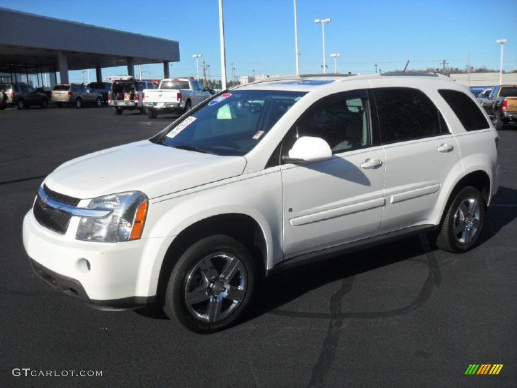 2008 Equinox LT - Summit White / Light Gray photo #1