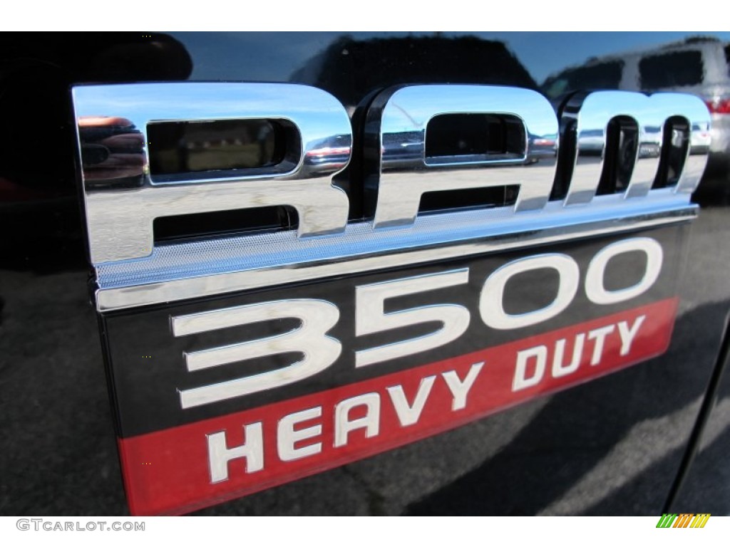 2012 Dodge Ram 3500 HD Big Horn Crew Cab 4x4 Dually Marks and Logos Photo #58823808