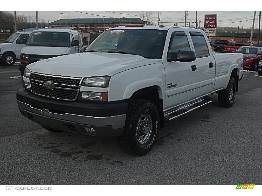 Summit White Chevrolet Silverado 2500HD