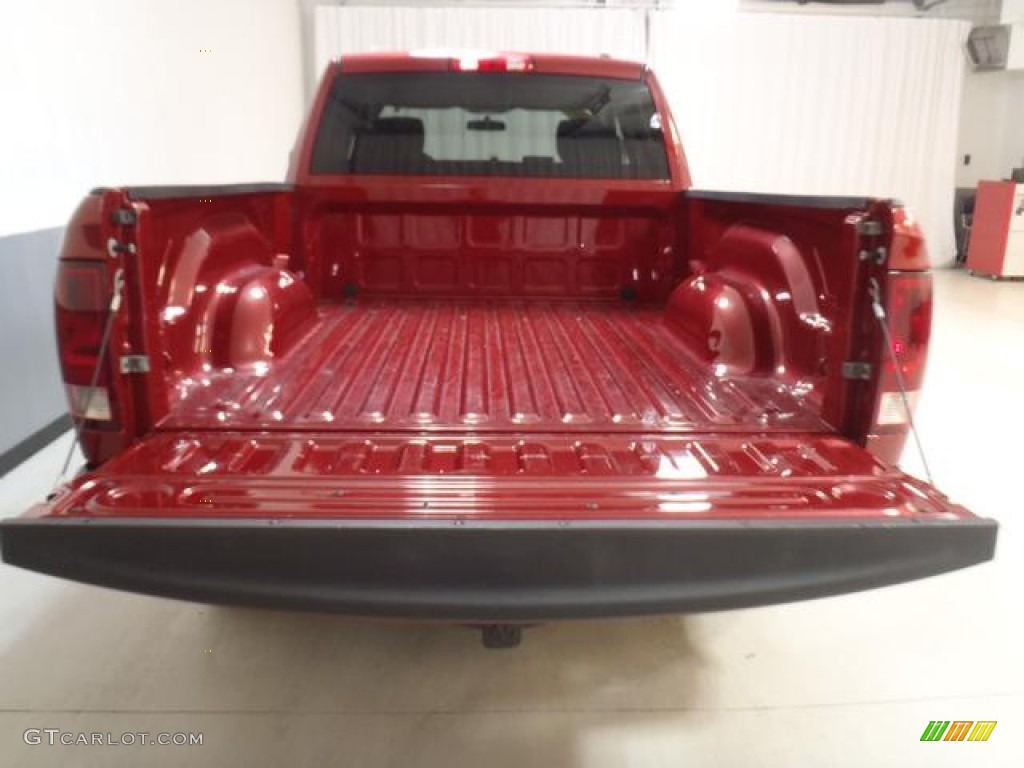 2010 Ram 1500 ST Quad Cab 4x4 - Inferno Red Crystal Pearl / Dark Slate/Medium Graystone photo #6