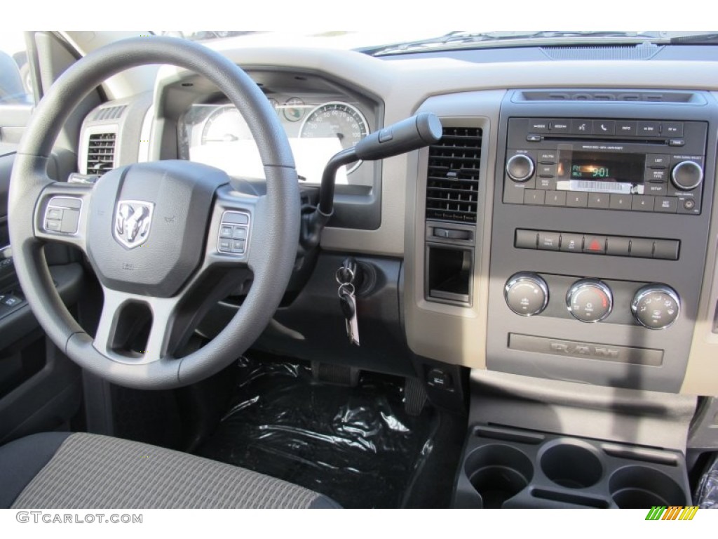 2012 Ram 1500 Express Regular Cab - Bright Silver Metallic / Dark Slate Gray/Medium Graystone photo #13