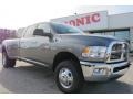 Mineral Gray Pearl 2012 Dodge Ram 3500 HD Big Horn Crew Cab 4x4 Dually
