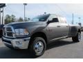 Mineral Gray Pearl 2012 Dodge Ram 3500 HD Big Horn Crew Cab 4x4 Dually Exterior