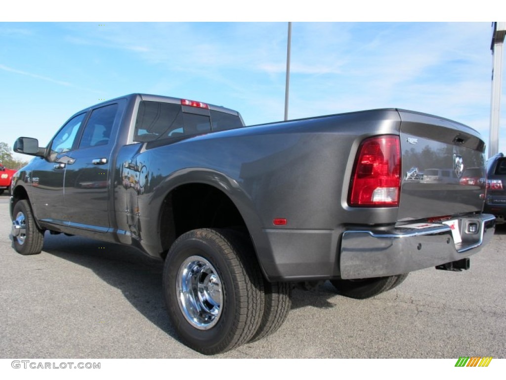 Mineral Gray Pearl 2012 Dodge Ram 3500 HD Big Horn Crew Cab 4x4 Dually Exterior Photo #58824261