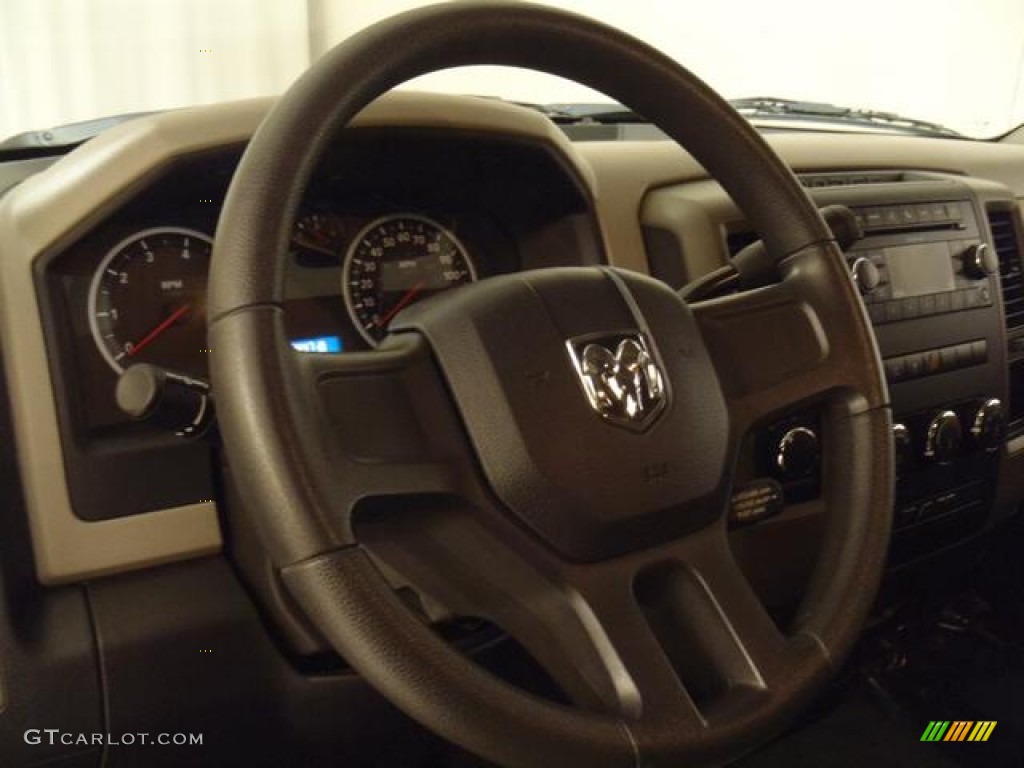 2010 Ram 1500 ST Quad Cab 4x4 - Inferno Red Crystal Pearl / Dark Slate/Medium Graystone photo #21