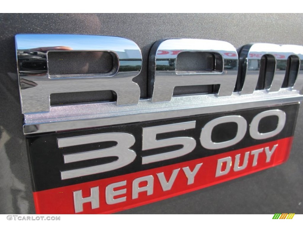 2012 Dodge Ram 3500 HD Big Horn Crew Cab 4x4 Dually Marks and Logos Photo #58824306