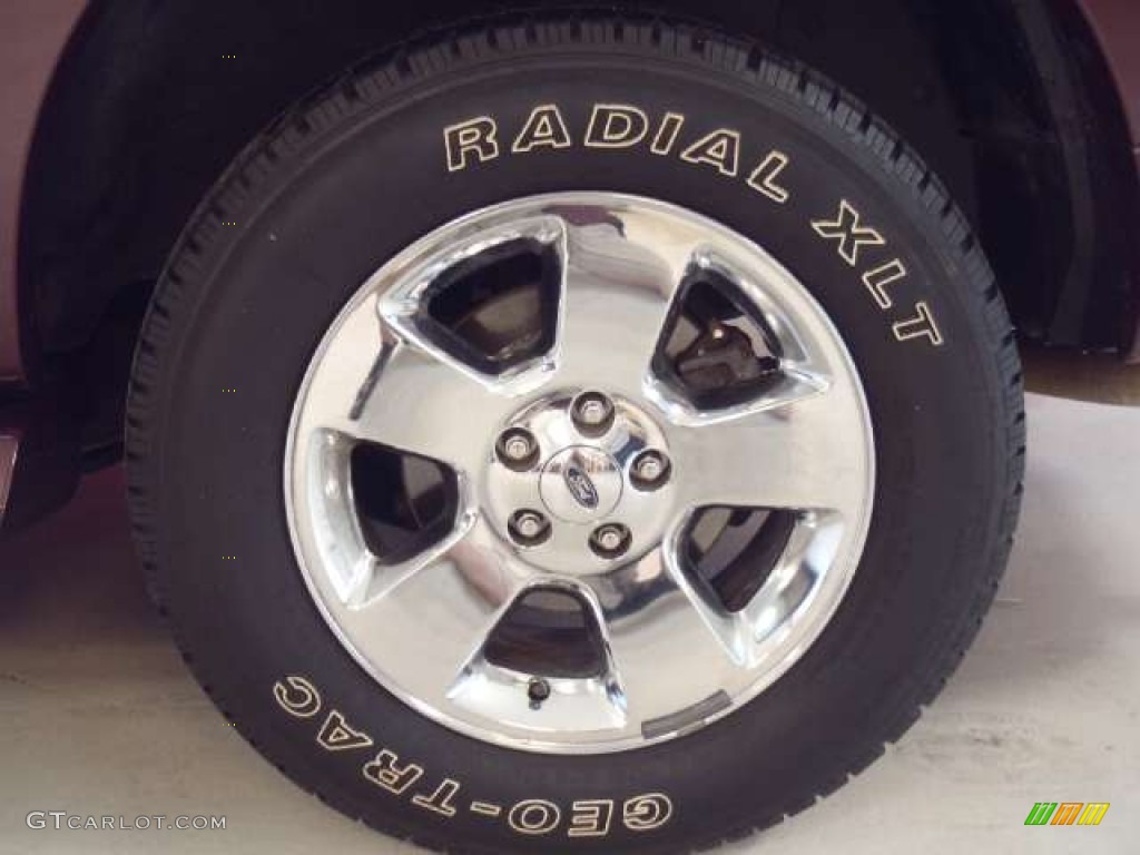 2006 Explorer Limited 4x4 - Dark Cherry Metallic / Camel photo #32