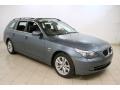 Neptune Blue Metallic 2009 BMW 5 Series 535xi Sedan