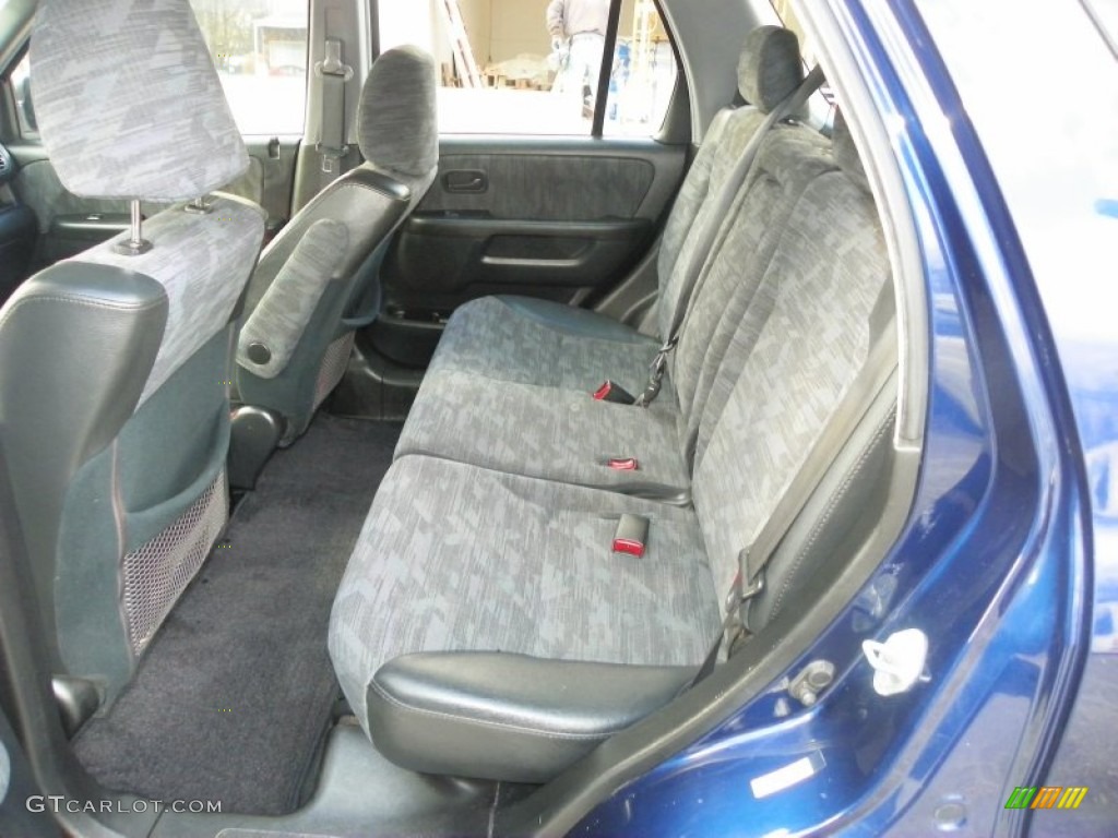 2004 CR-V LX 4WD - Eternal Blue Pearl / Black photo #6
