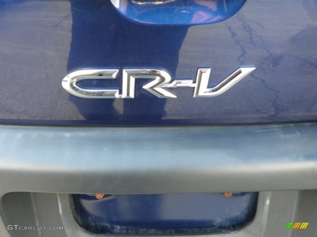 2004 CR-V LX 4WD - Eternal Blue Pearl / Black photo #10