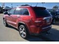 2011 Inferno Red Crystal Pearl Jeep Grand Cherokee Overland  photo #3