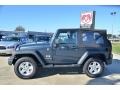 Steel Blue Metallic - Wrangler X 4x4 Photo No. 2