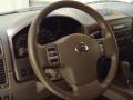2007 Nissan Titan Almond Interior Steering Wheel Photo