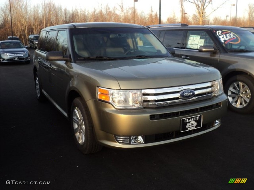 2012 Flex SE - Ginger Ale Metallic / Medium Light Stone photo #2