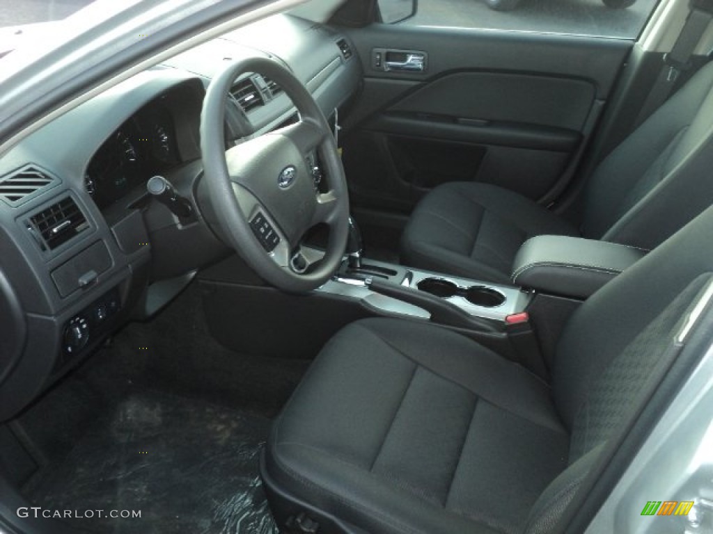 2012 Fusion SE - Ingot Silver Metallic / Charcoal Black photo #6