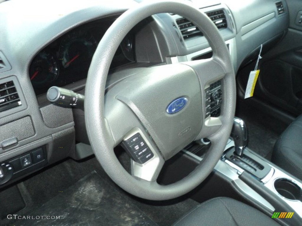 2012 Fusion SE - Ingot Silver Metallic / Charcoal Black photo #8