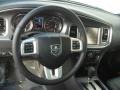 Black 2011 Dodge Charger R/T Plus AWD Steering Wheel