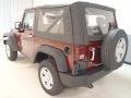 2010 Red Rock Crystal Pearl Jeep Wrangler Sport 4x4  photo #17