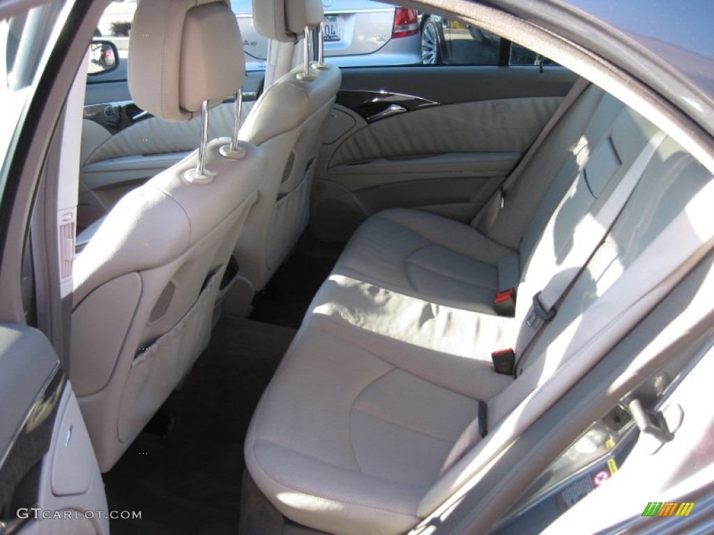 2007 E 550 Sedan - Flint Grey Metallic / Cashmere photo #19