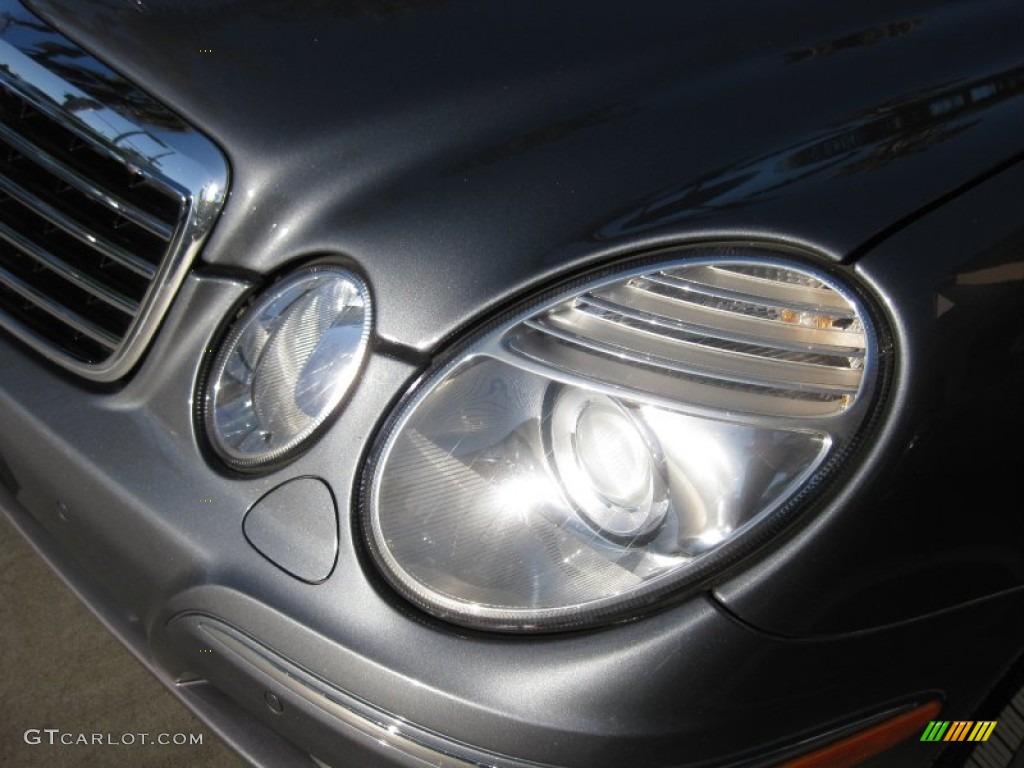 2007 E 550 Sedan - Flint Grey Metallic / Cashmere photo #22