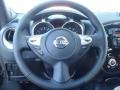 Black/Silver Trim 2012 Nissan Juke SV Steering Wheel
