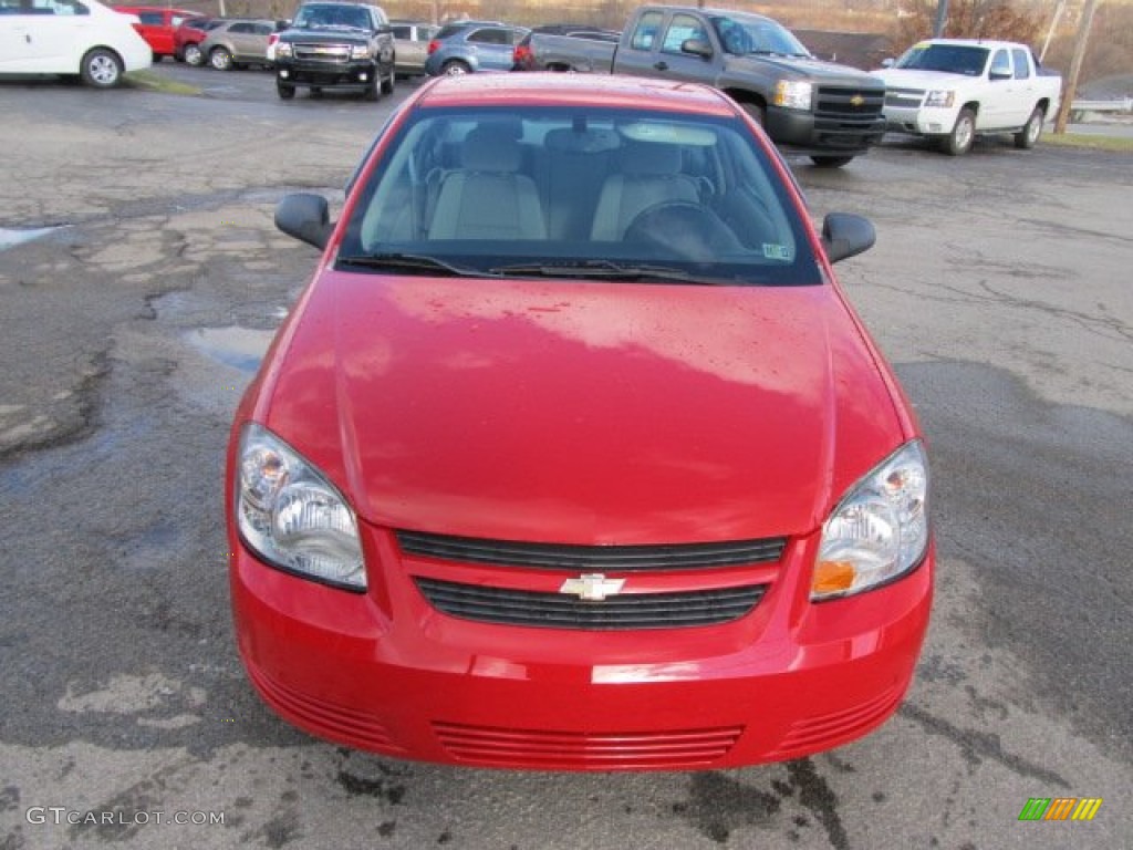 2009 Cobalt LS Coupe - Victory Red / Gray photo #9
