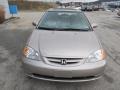 2002 Titanium Metallic Honda Civic EX Coupe  photo #10