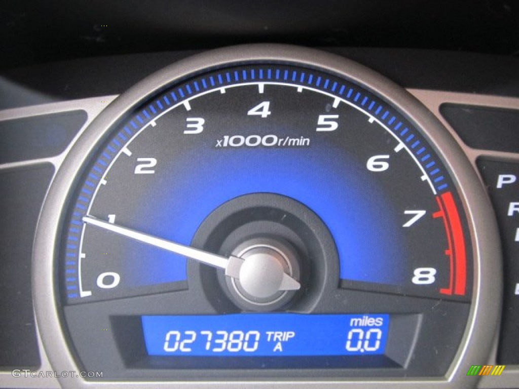 2010 Civic EX Sedan - Urban Titanium Metallic / Beige photo #20
