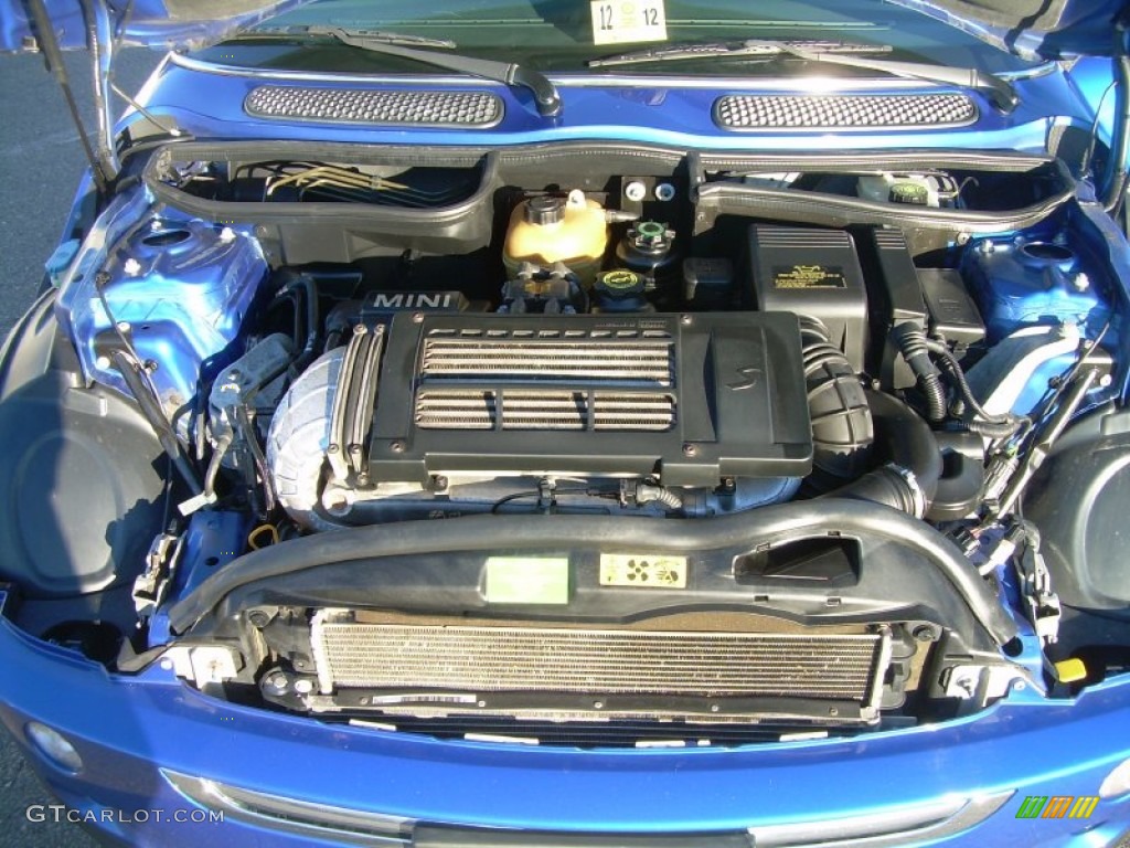 2005 Mini Cooper S Convertible 1.6 Liter Supercharged SOHC 16-Valve 4 Cylinder Engine Photo #58837760
