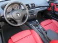  2008 1 Series Coral Red Interior 