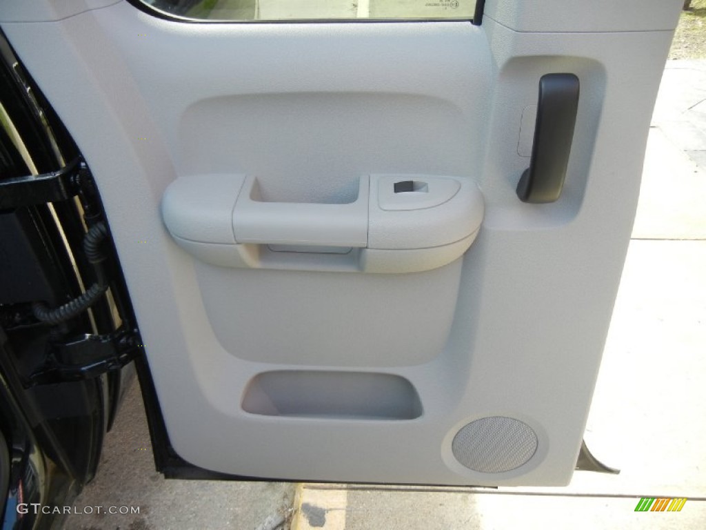2009 Silverado 1500 LT Extended Cab - Black Granite Metallic / Light Titanium photo #10