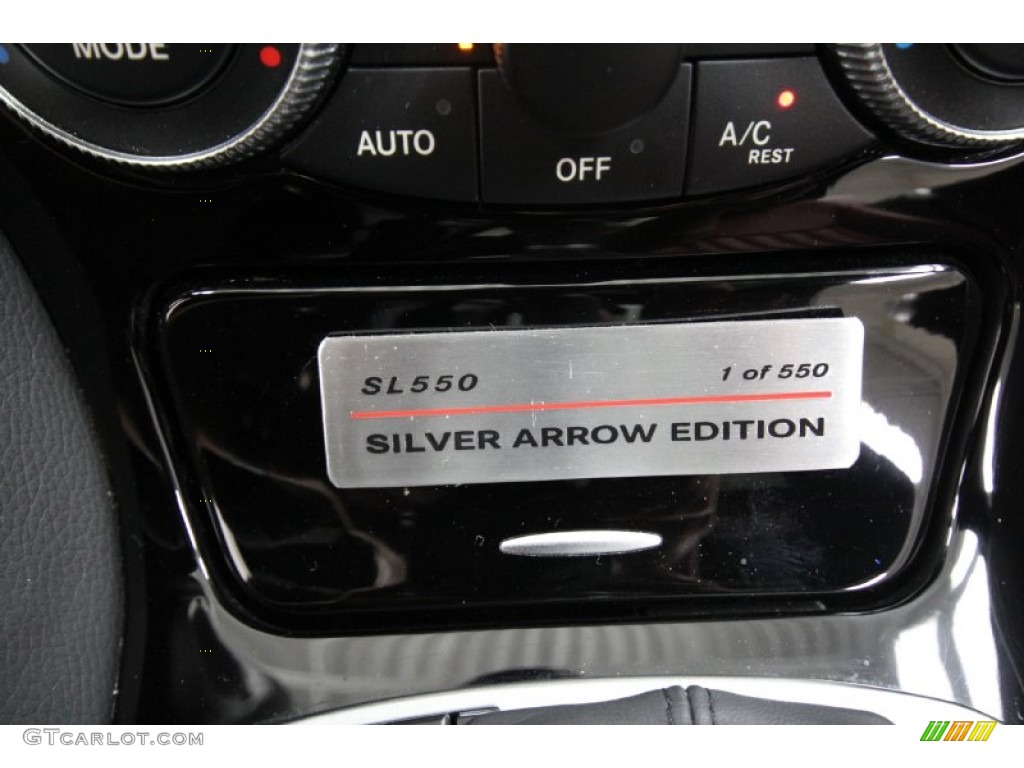 2009 Mercedes-Benz SL 550 Silver Arrow Edition Roadster Marks and Logos Photo #58839635