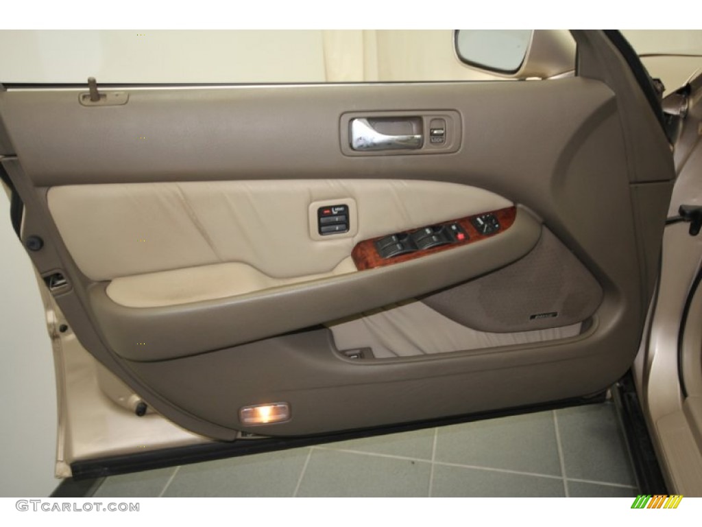 2000 Acura RL 3.5 Sedan Parchment Door Panel Photo #58840073
