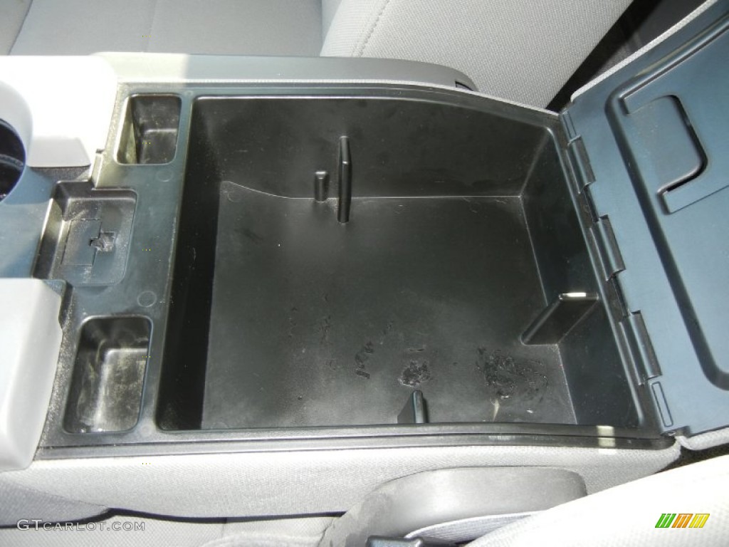2006 F150 STX Regular Cab - Dark Shadow Grey Metallic / Medium Flint photo #19