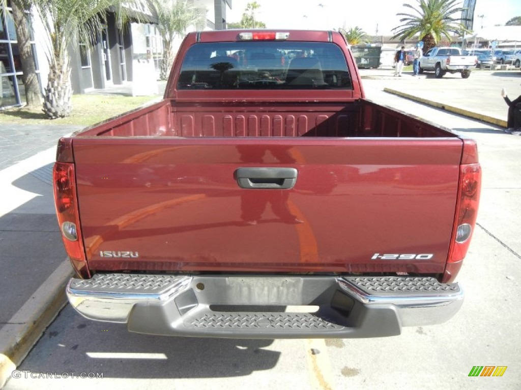 Deep Crimson Metallic 2008 Isuzu i-Series Truck i-290 S Extended Cab Exterior Photo #58840536