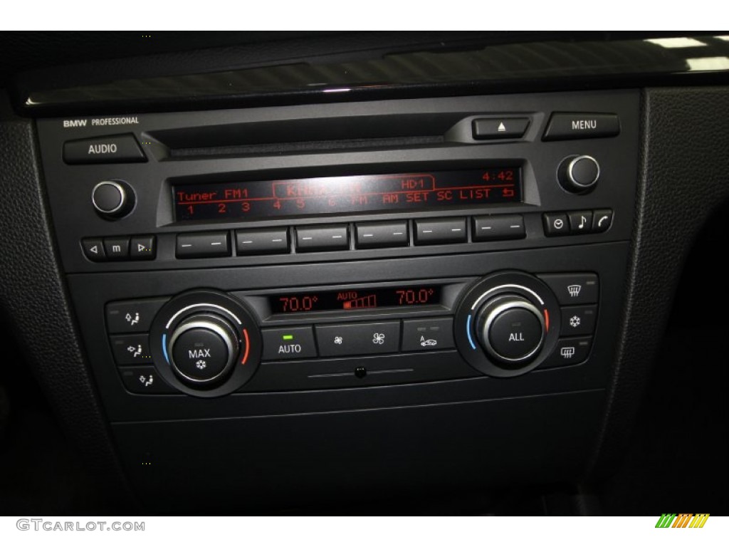2012 1 Series 128i Coupe - Jet Black / Black photo #14
