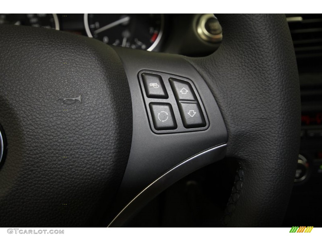 2012 1 Series 128i Coupe - Jet Black / Black photo #18