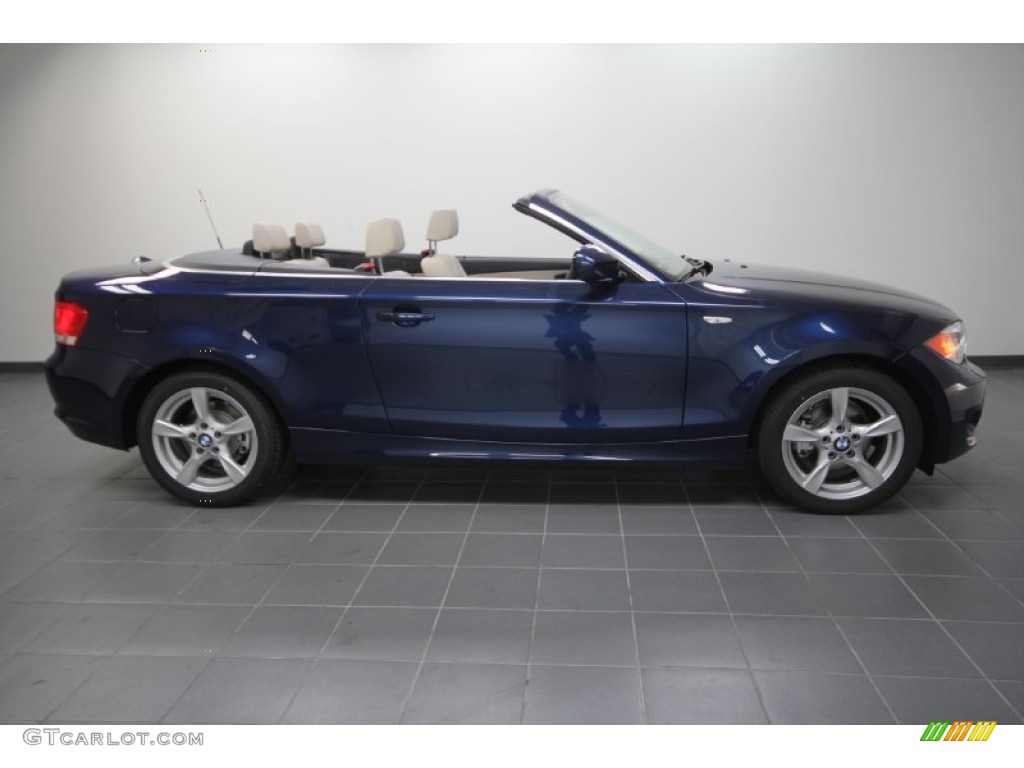 Deep Sea Blue Metallic 2012 BMW 1 Series 128i Convertible Exterior Photo #58840764