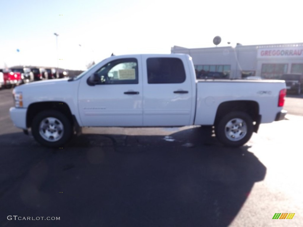 2011 Silverado 1500 LT Crew Cab 4x4 - Summit White / Ebony photo #8